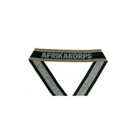 WW2 German DAK Afrikakorps BEVO woven cuff title WH Heer sleeve band reproduction militaria accessory