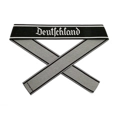WW2 German Deutschland BEVO woven cuff title WH elite sleeve band reproduction militaria accessory