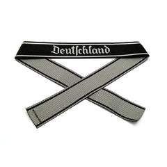 WW2 German Deutschland BEVO woven cuff title WH elite sleeve band reproduction militaria accessory