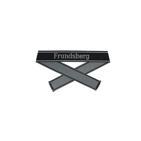 WW2 German Frundsberg BEVO woven cuff title WH elite sleeve band reproduction militaria accessory
