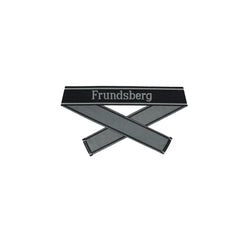 WW2 German Frundsberg BEVO woven cuff title WH elite sleeve band reproduction militaria accessory