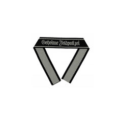 WW2 German Geheime Feldpolizei BEVO woven cuff title WH military police sleeve band reproduction militaria accessory