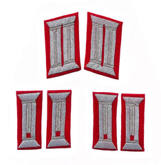 WW2 German artillery officer Waffenrock Satz Effekten collar tabs and sleeve insignia reproduction set for collectors, reenactment uniforms, and historical military displays