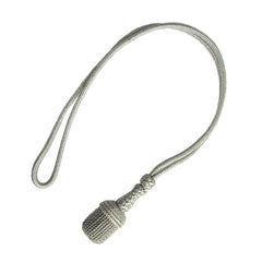 WW2 German Diplomatic Service Silver Officer Portepee Sword Knot (Faustriemen / Dragonne / Schlagband) Reproduction