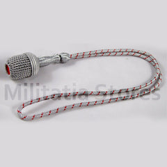 WW2 German Red Cross (DRK) Officer Portepee Sword Knot Silver DRK Knot Reproduction
