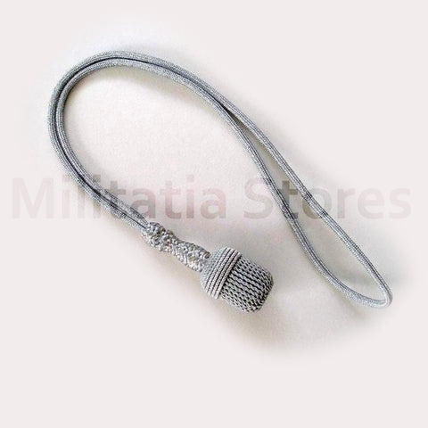 WW2 German Wehrmacht Heer Portepee Silver Sword Knot (Säbel/Degen) Officer Reproduction