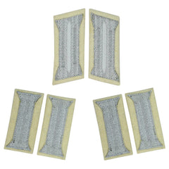 WW2 German Infanterie Kragenspiegel and sleeve insignia set reproduction for infantry parade uniform jacket, collectors, reenactment, and historical military display