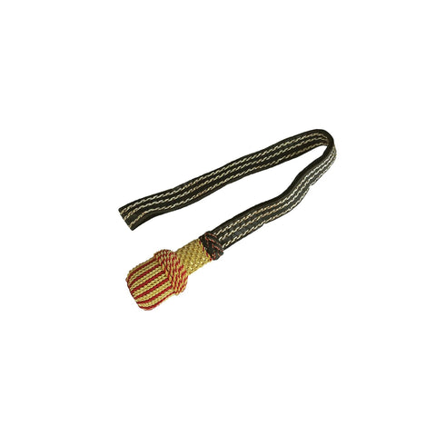 WW2 German Justice Official Officer Portepee with Leather Strap Bayonet Sword Knot (Schlagband) Reproduction