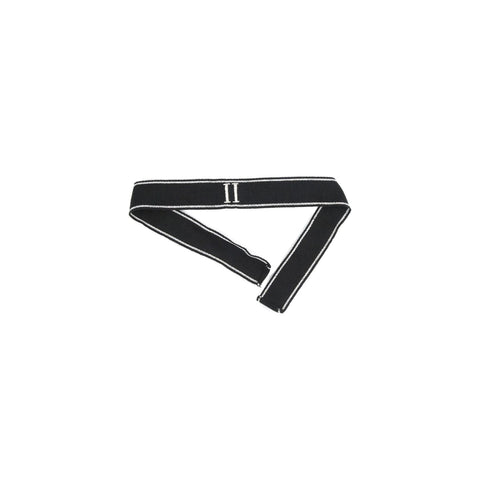 Premium elite hand embroidered Roman numeral II Ärmelband officer version repro – high-quality handgestickt cuff title with Roman numeral 2 for German officer uniforms, not original, for reenactment and display