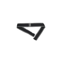 Premium elite hand embroidered Roman numeral II Ärmelband officer version repro – high-quality handgestickt cuff title with Roman numeral 2 for German officer uniforms, not original, for reenactment and display