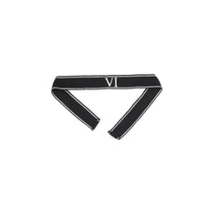 Premium elite hand embroidered Roman numeral VI Ärmelband officer version repro – high-quality handgestickt cuff title with Roman numeral 6 for German officer uniforms, not original, for reenactment and display