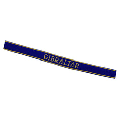 WW2 German Gibraltar officer gold embroidered cuff title sleeve band reproduction militaria accessory