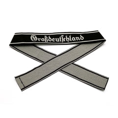 WW2 German Großdeutschland Sütterlin BEVO woven cuff title WH sleeve band reproduction militaria accessory