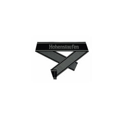 WW2 German Hohenstaufen BEVO woven cuff title WH elite sleeve band reproduction militaria accessory