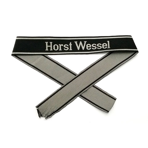 WW2 German Horst Wessel BEVO woven cuff title WH sleeve band reproduction militaria accessory