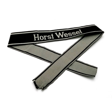 WW2 German Horst Wessel BEVO woven cuff title WH sleeve band reproduction militaria accessory