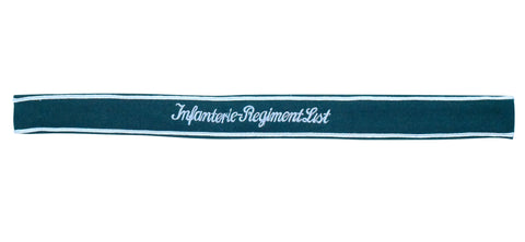 WW2 German Infanterie-Regiment List Mannschaften sleeve band Heer reproduction militaria accessory