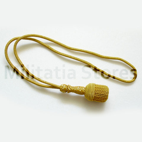 WW2 German Kriegsmarine Officer Portepee Gold Sword Knot (Faustriemen/Dragonne/Schlagband) Reproduction