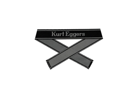 WW2 German Kurt Eggers BEVO woven cuff title WH sleeve band reproduction militaria accessory