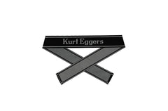 WW2 German Kurt Eggers BEVO woven cuff title WH sleeve band reproduction militaria accessory