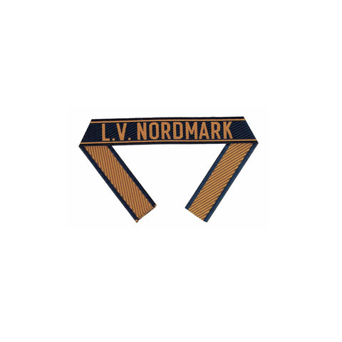 WW2 German L.V. Nordmark BEVO woven cuff title sleeve band reproduction militaria accessory