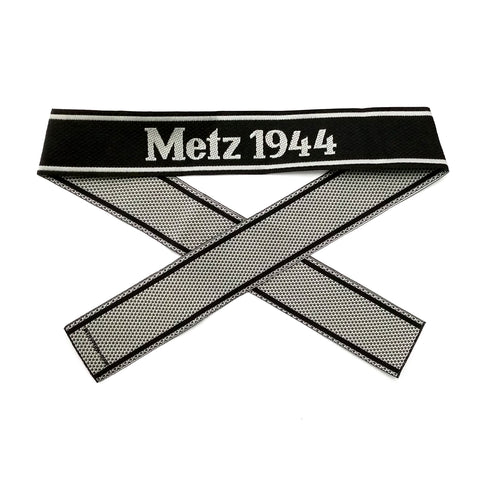 WW2 German Metz 1944 BEVO woven cuff title WH sleeve band reproduction militaria accessory