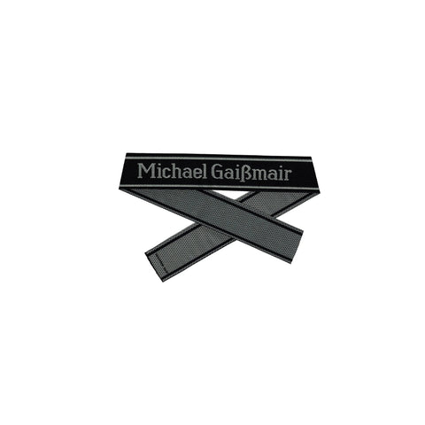 WW2 German Michael Gaißmair BEVO woven cuff title WH sleeve band reproduction militaria accessory