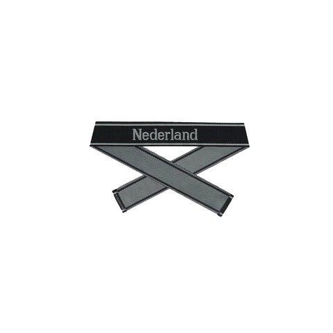 WW2 German Nederland BEVO woven cuff title WH sleeve band reproduction militaria accessory