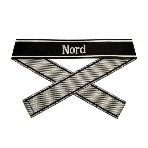 WW2 German Nord BEVO woven cuff title WH sleeve band reproduction militaria accessory