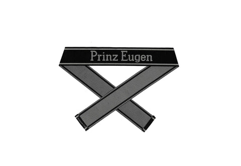 WW2 German Prinz Eugen BEVO woven cuff title WH sleeve band reproduction militaria accessory
