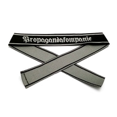 WW2 German Propagandakompanie BEVO woven cuff title WH sleeve band reproduction militaria accessory