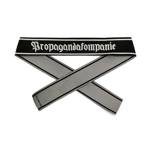 WW2 German Propagandakompanie BEVO woven cuff title WH sleeve band reproduction militaria accessory