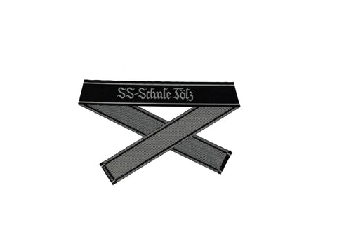 WW2 German Schule Tölz BEVO woven cuff title WH sleeve band reproduction militaria accessory