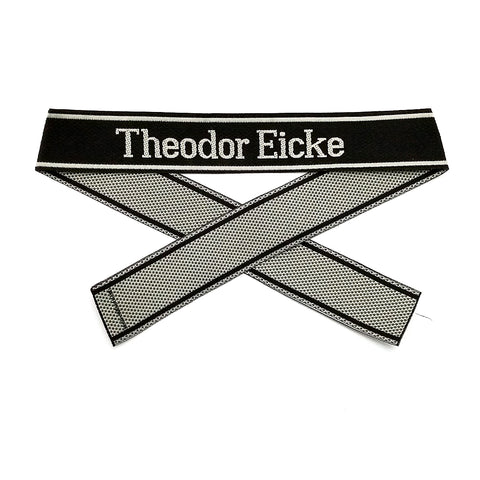 WW2 German Theodor Eicke BEVO woven cuff title WH sleeve band reproduction militaria accessory