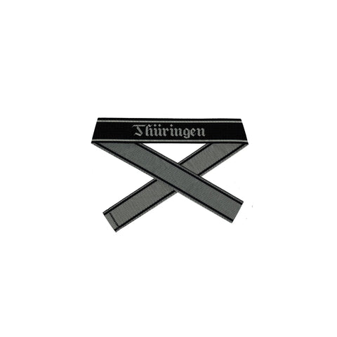 WW2 German Thüringen BEVO woven cuff title WH sleeve band reproduction militaria accessory