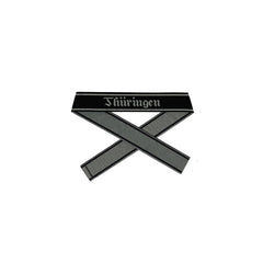 WW2 German Thüringen BEVO woven cuff title WH sleeve band reproduction militaria accessory
