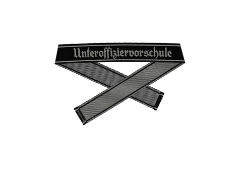 WW2 German Unteroffiziervorschule BEVO woven cuff title WH training school sleeve band reproduction militaria accessory