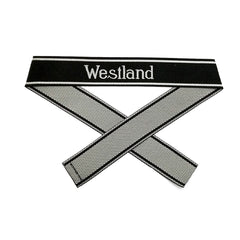 WW2 German Westland BEVO woven cuff title WH sleeve band reproduction militaria accessory