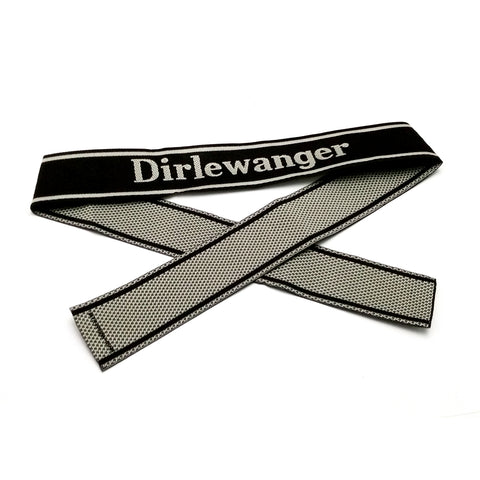 WW2 German Bevo Cuff title ''Dirlewanger'' woven cuff