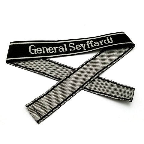 WW2 German Bevo Cuff title ''General Seyffardt'' woven cuff
