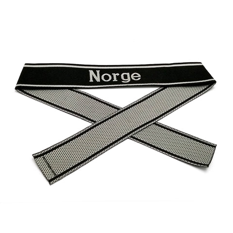 WW2 German Bevo Cuff title ''Norge'' woven cuff