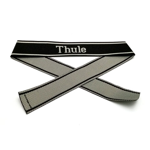 WW2 German Bevo Cuff title ''Thule' woven cuff