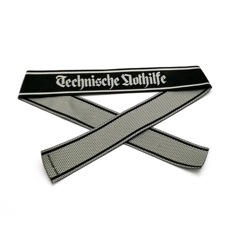 WW2 German Bevo Cuff title ''Technische Nothilfe'' woven cuff