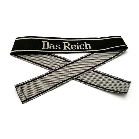 WW2 German Bevo Cuff title ''Das Reich'' woven cuff