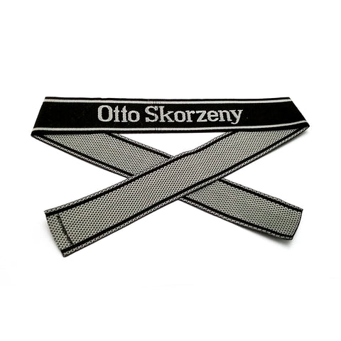 WW2 German Bevo Cuff title ''Otto Skorzeny' woven cuff