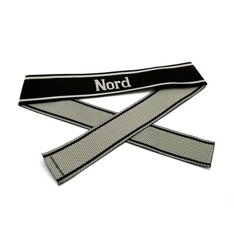 WW2 German Bevo Cuff title ''Nord'' woven cuff