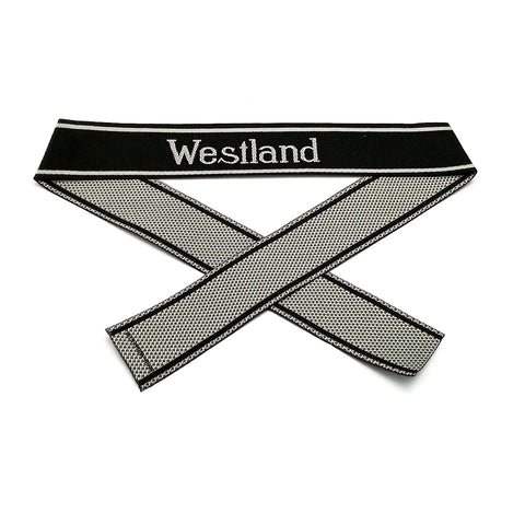 WW2 German Bevo Cuff title ''Westland' woven cuff
