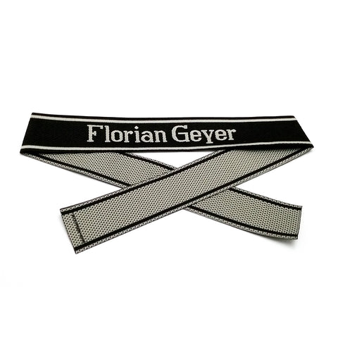 WW2 German Bevo Cuff title ''Florian Geyer' woven cuff