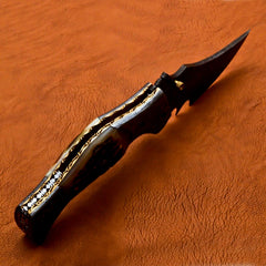 Custom Handmade Damascus Steel Pocket Knife Folding Knife Blade / Hunting / Camping (PK-01)