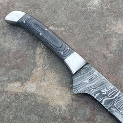 Damascus Steel viking sword / Hunting Knife  (SW-07)